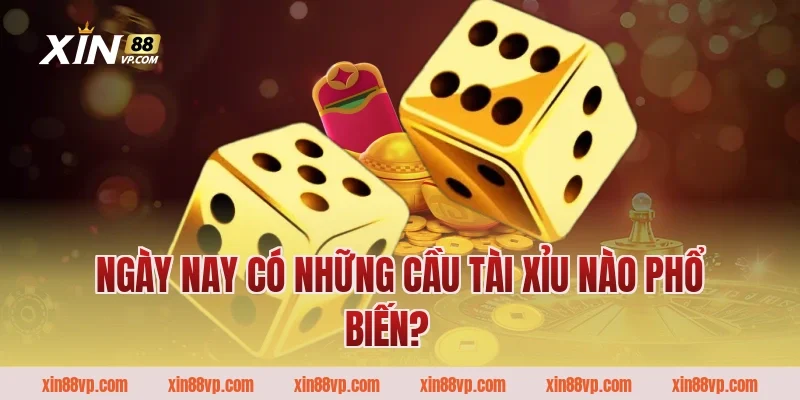 Ngày nay có những cầu tài xỉu nào phổ biến?    